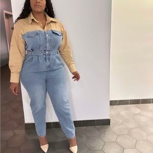 High quality Jean jumpsuit